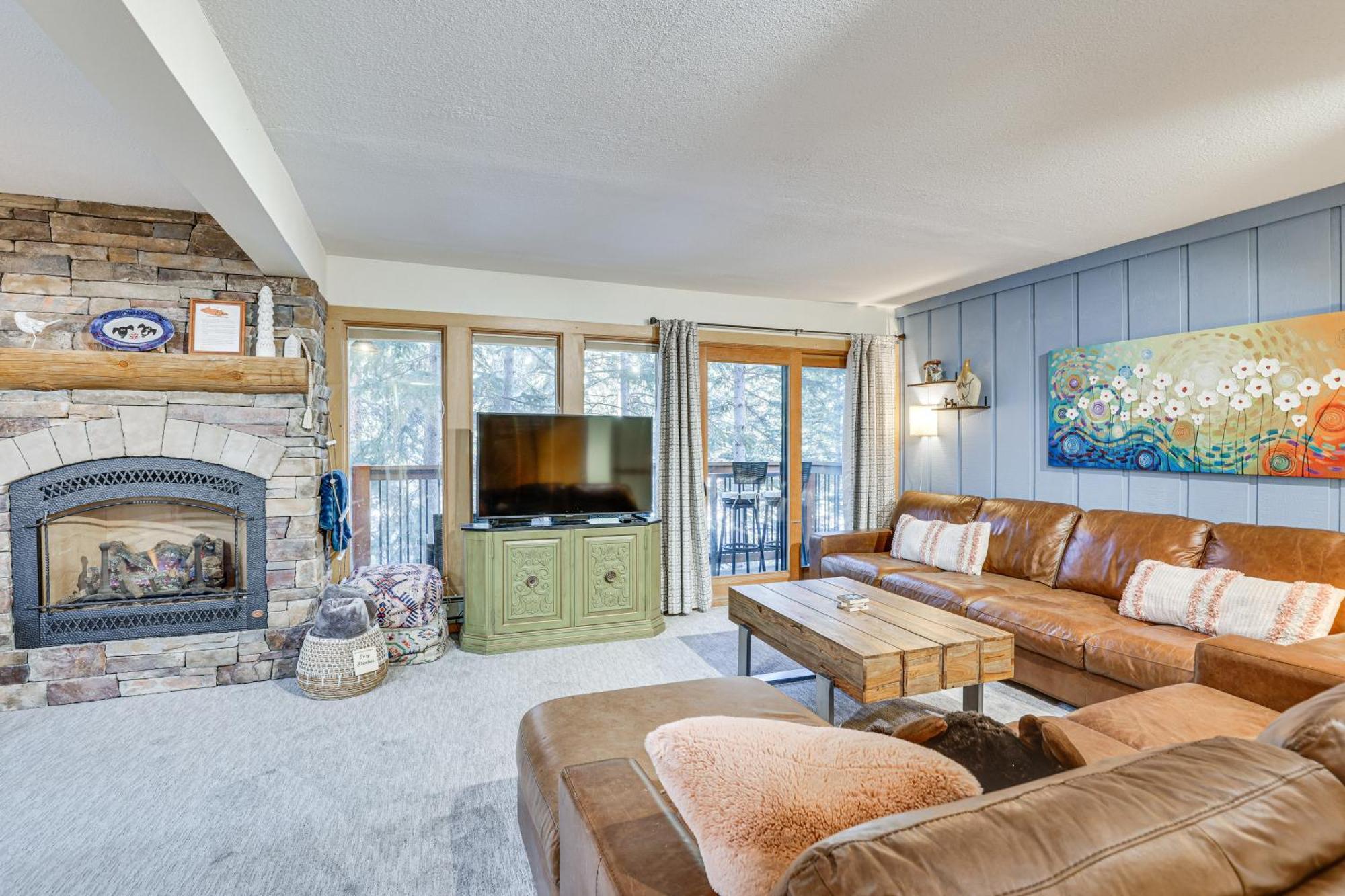 Snowdogs Breck Condo With Fireplace Walk To Lifts Breckenridge Eksteriør billede